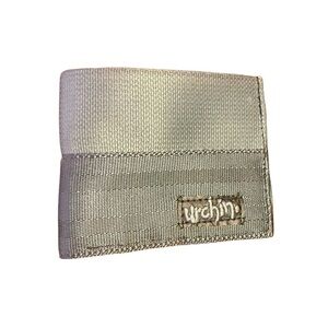 URCHIN Men’s Grey Upcycled Repurposed Seatbelt Wallet Tire Tubes Artisan